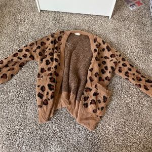 Altered State cheetah print sweater